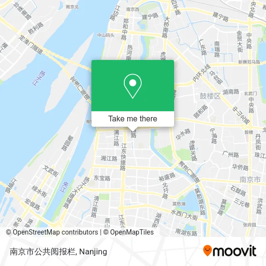南京市公共阅报栏 map