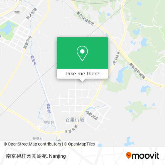 南京碧桂园阅岭苑 map