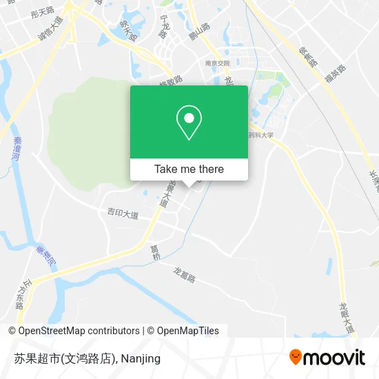 苏果超市(文鸿路店) map