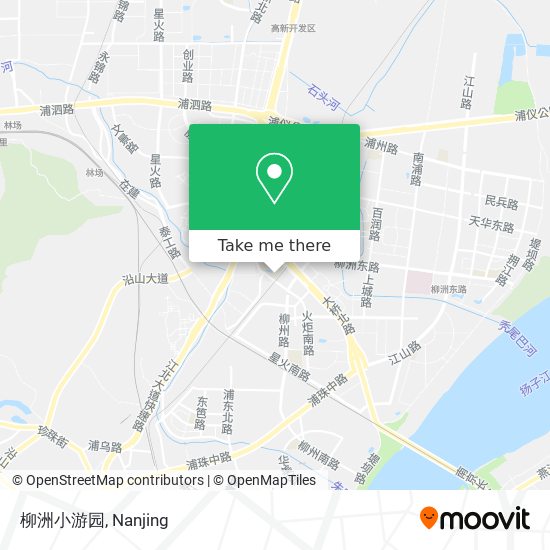 柳洲小游园 map