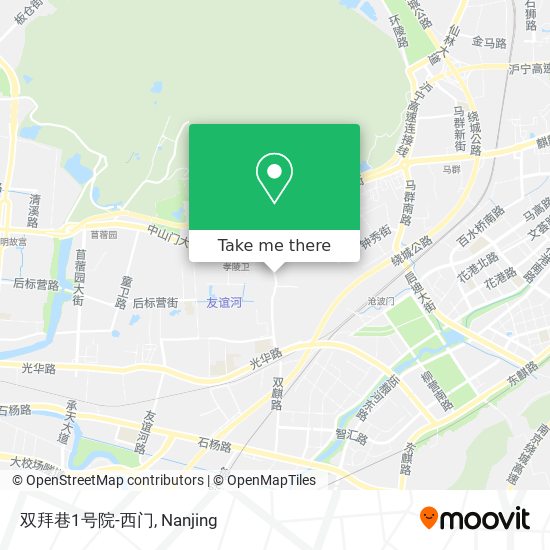 双拜巷1号院-西门 map