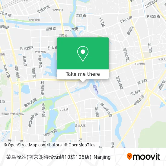 菜鸟驿站(南京朗诗玲珑屿10栋105店) map