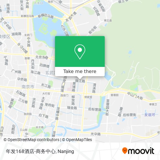 年发168酒店-商务中心 map