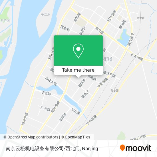 南京云松机电设备有限公司-西北门 map