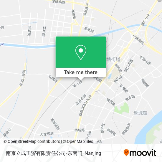 南京立成工贸有限责任公司-东南门 map