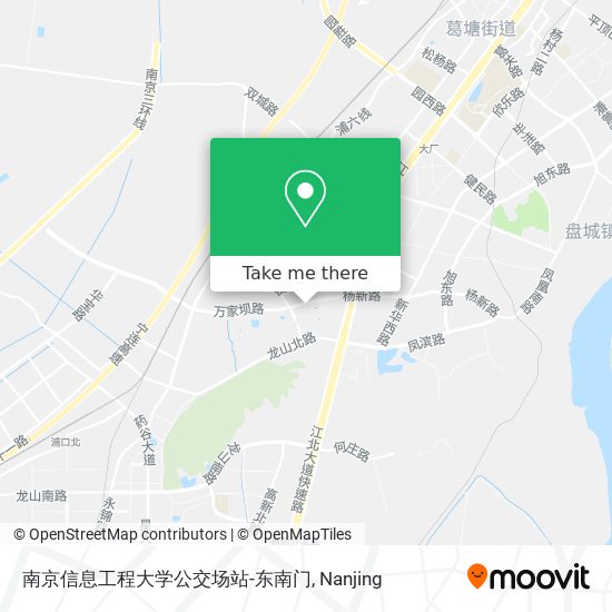 南京信息工程大学公交场站-东南门 map
