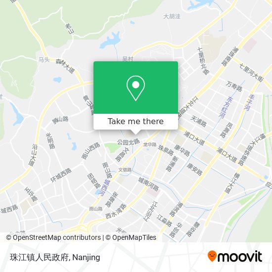 珠江镇人民政府 map