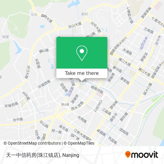 天一中信药房(珠江镇店) map