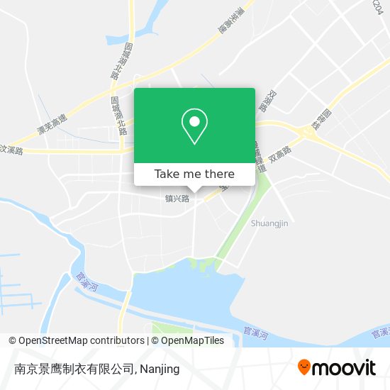 南京景鹰制衣有限公司 map