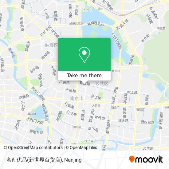名创优品(新世界百货店) map
