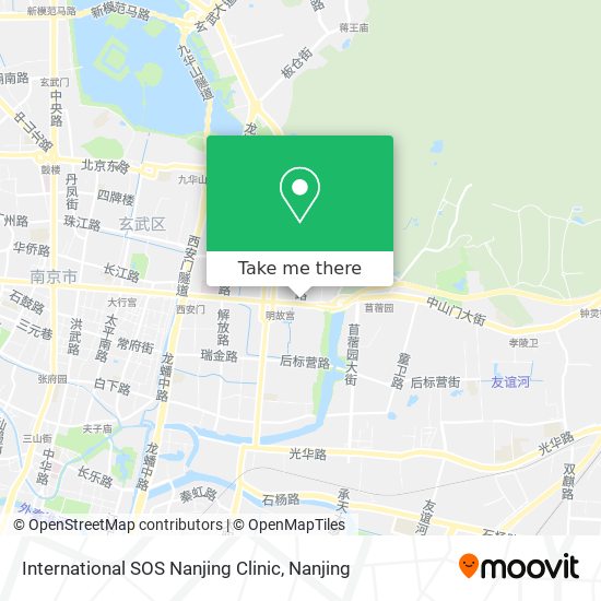 International SOS Nanjing Clinic map