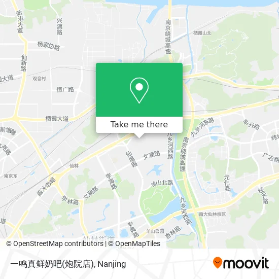 一鸣真鲜奶吧(炮院店) map