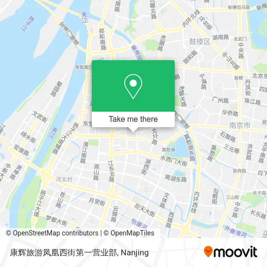 康辉旅游凤凰西街第一营业部 map