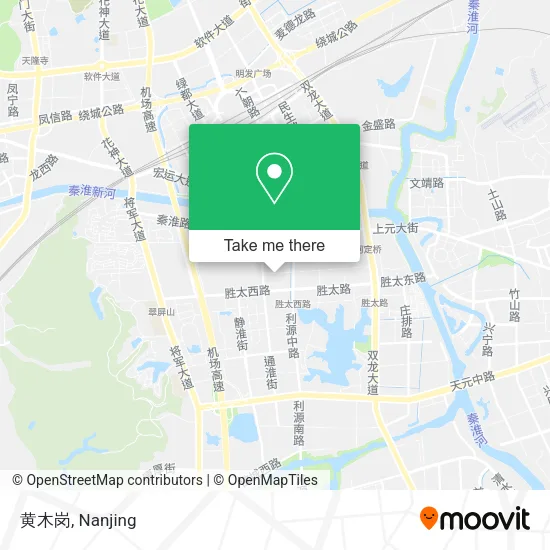 黄木岗 map