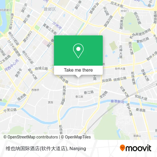 维也纳国际酒店(软件大道店) map