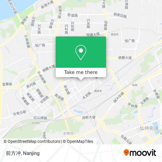 前方冲 map