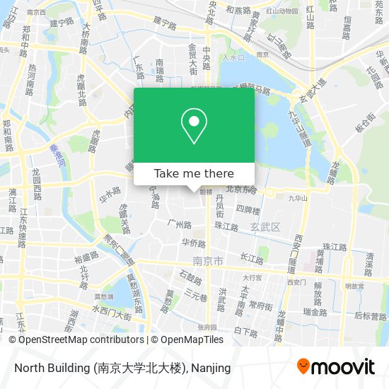 North Building (南京大学北大楼) map