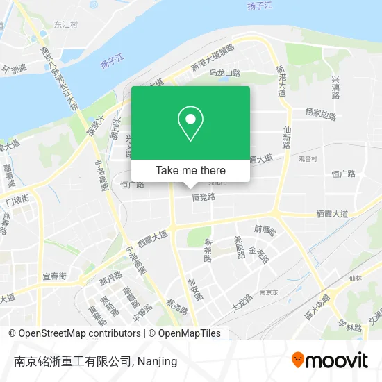 南京铭浙重工有限公司 map