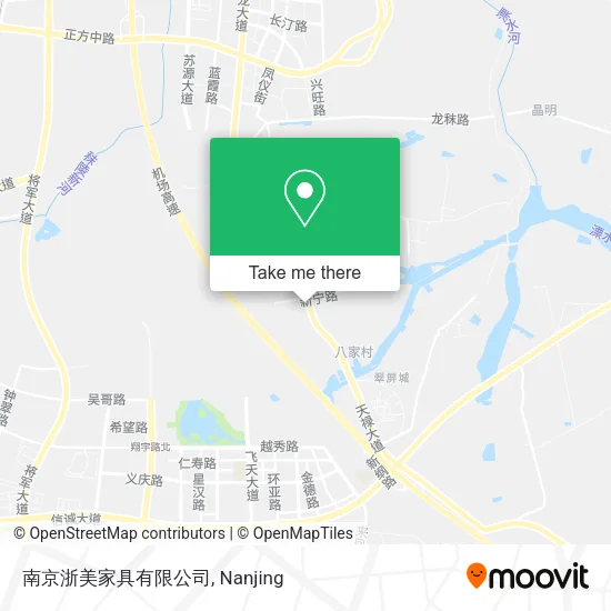 南京浙美家具有限公司 map