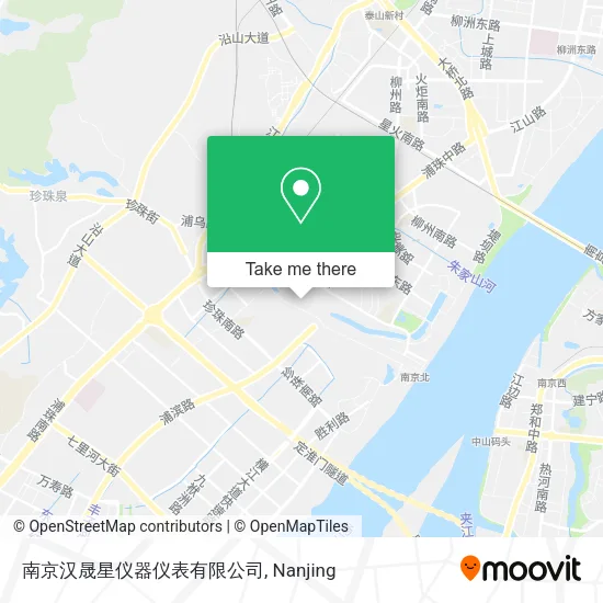 南京汉晟星仪器仪表有限公司 map
