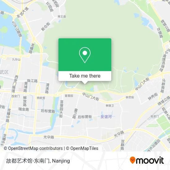 故都艺术馆-东南门 map