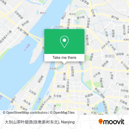 大别山茶叶烟酒(鼓教新村东北) map