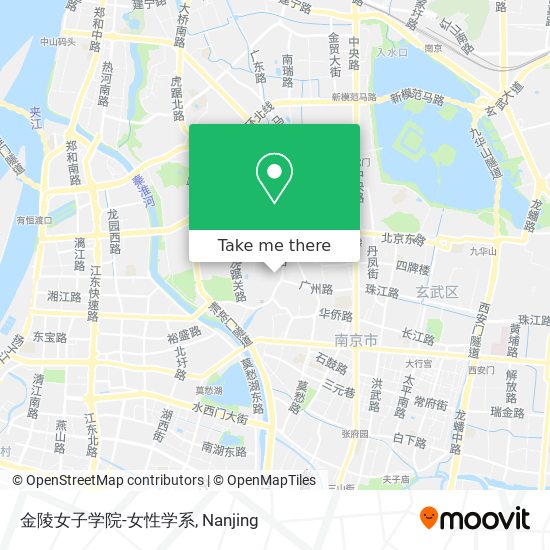 金陵女子学院-女性学系 map
