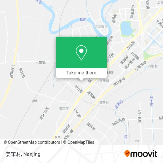姜宋村 map