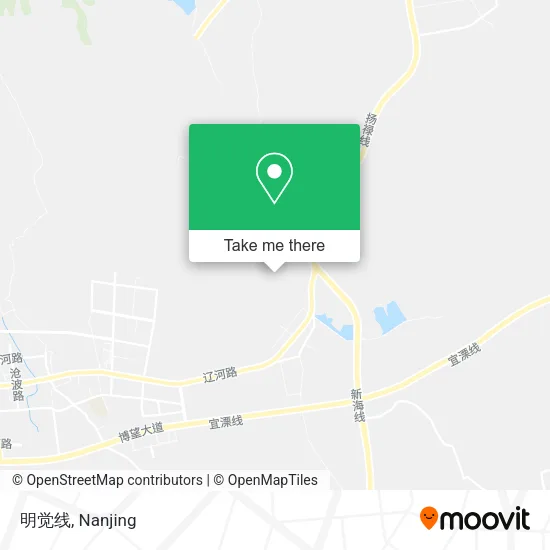 明觉线 map