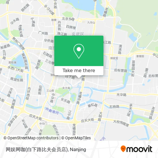 网娱网咖(白下路比夫会员店) map
