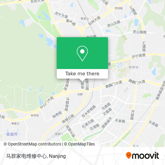 马群家电维修中心 map