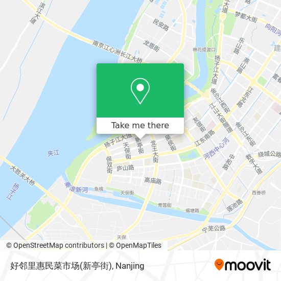 好邻里惠民菜市场(新亭街) map