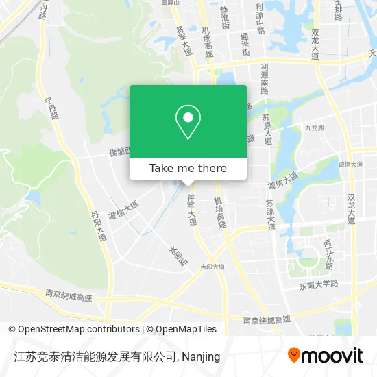 江苏竞泰清洁能源发展有限公司 map