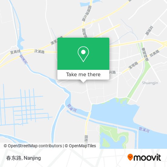 春东路 map