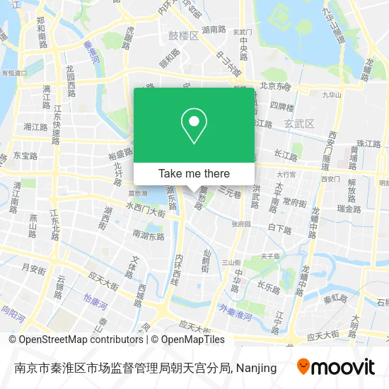 南京市秦淮区市场监督管理局朝天宫分局 map