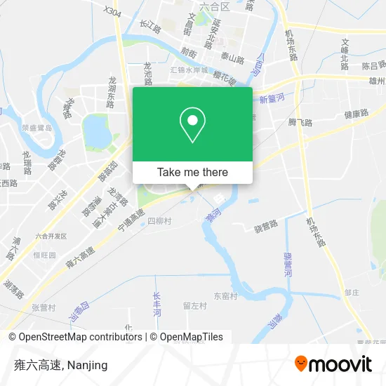 雍六高速 map