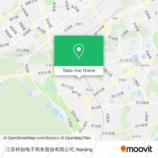 江苏梓如电子商务股份有限公司 map