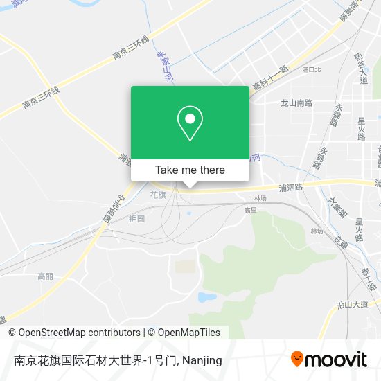 南京花旗国际石材大世界-1号门 map