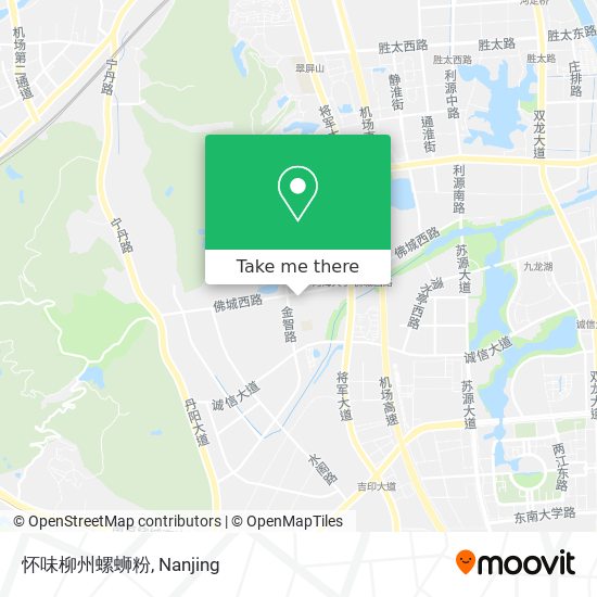 怀味柳州螺蛳粉 map