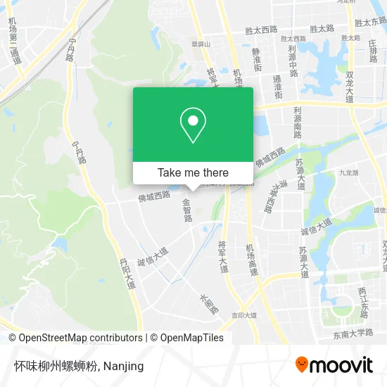 怀味柳州螺蛳粉 map