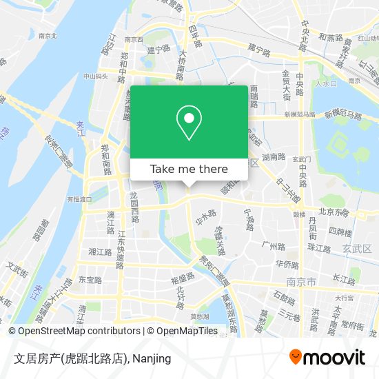 文居房产(虎踞北路店) map