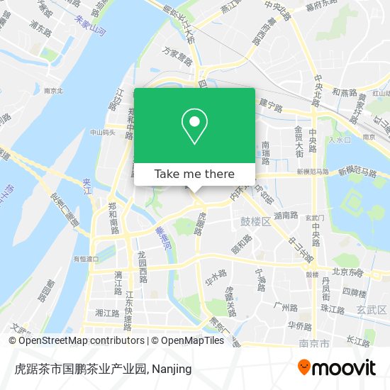 虎踞茶市国鹏茶业产业园 map