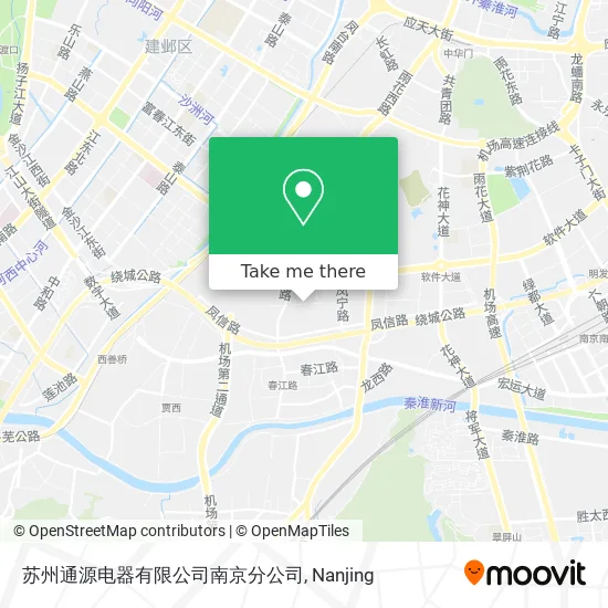 苏州通源电器有限公司南京分公司 map
