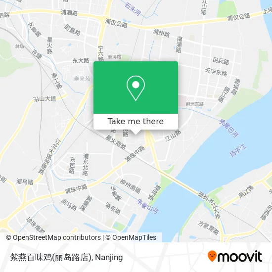 紫燕百味鸡(丽岛路店) map