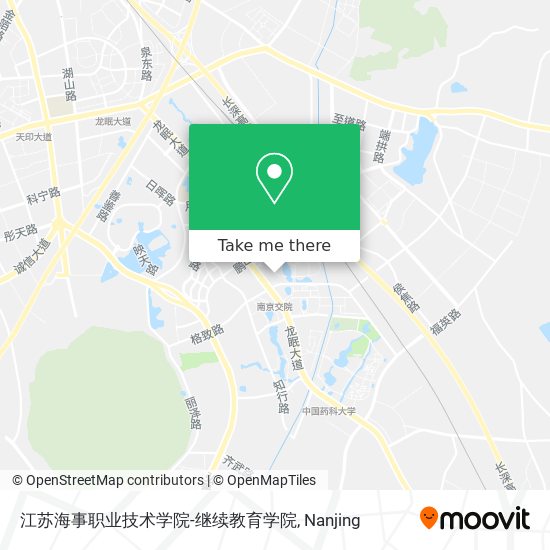 江苏海事职业技术学院-继续教育学院 map