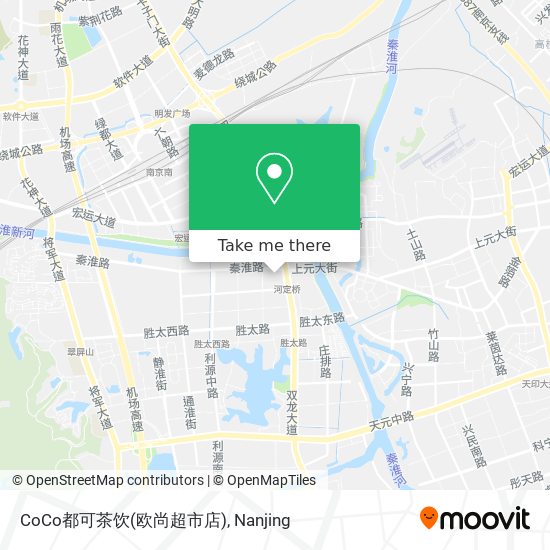 CoCo都可茶饮(欧尚超市店) map