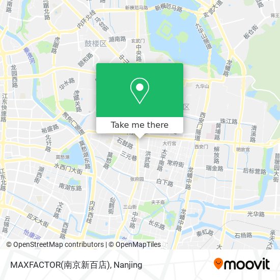 MAXFACTOR(南京新百店) map