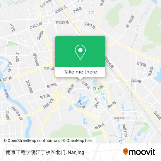 南京工程学院江宁校区北门 map