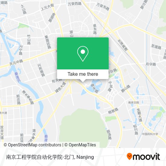 南京工程学院自动化学院-北门 map