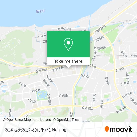 发源地美发沙龙(朝阳路) map